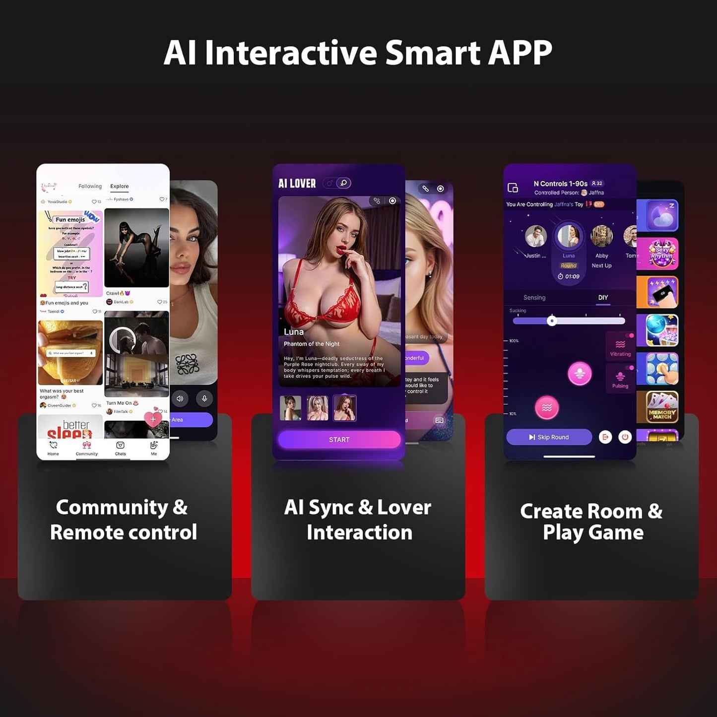 HydraSync AI Masturbador Masculino Empuje Gire Bombee Aplicación