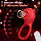 AeroPetal Clit Sucker Cock Ring App Remote 7 Modes Waterproof