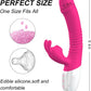 RoseBunny Heated Rabbit Vibrator Dildo