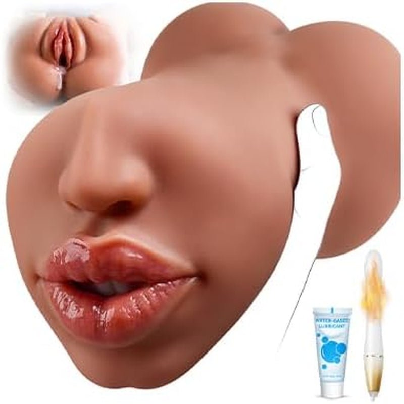 DualEntry 2 en 1 Vagina y Oral para masturbación