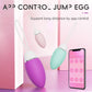EmeraldSync App Huevo Vibrador Remoto 10 Modos Impermeable Silencioso