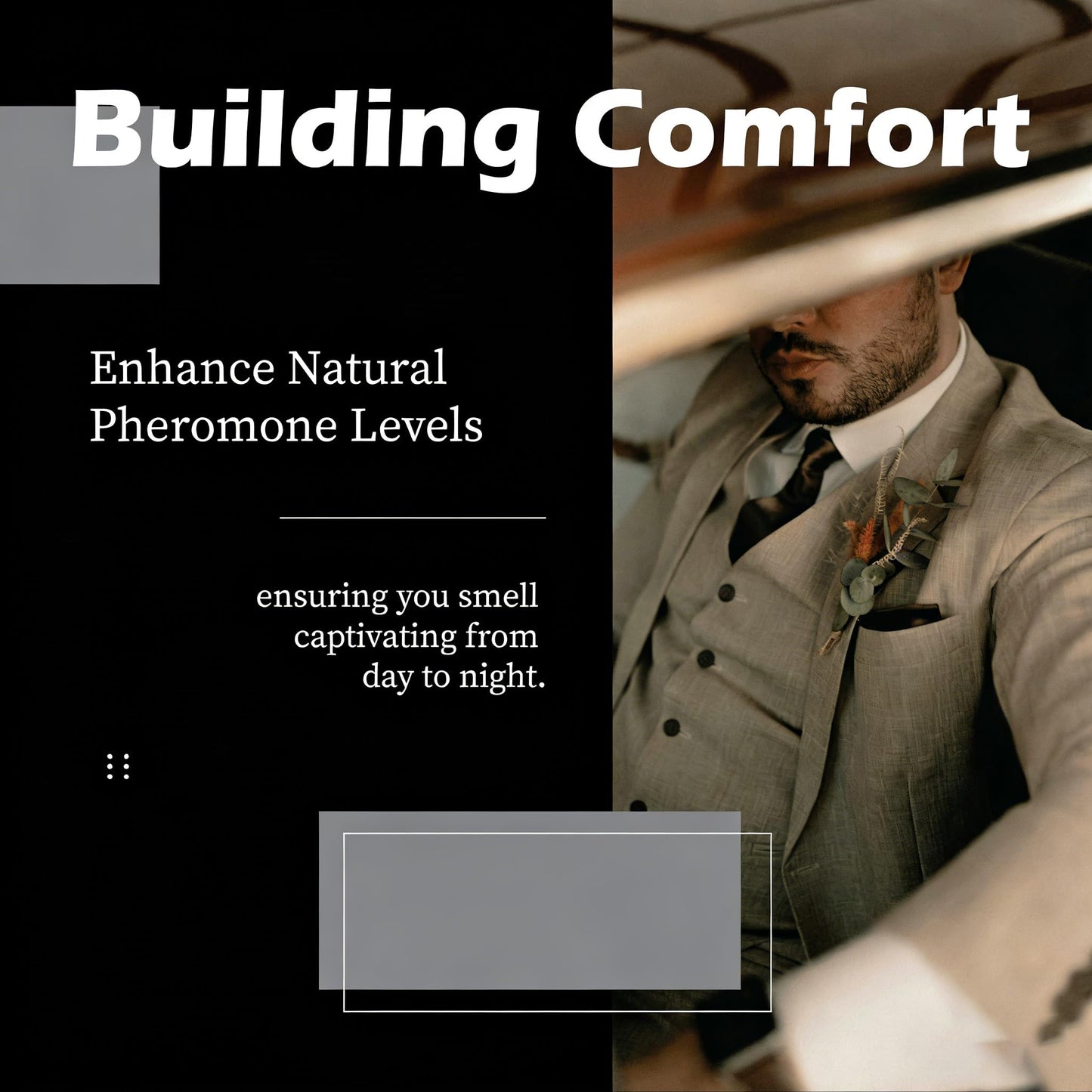 Long Lasting Pheromones-Infused Cologne for Men - 50ml