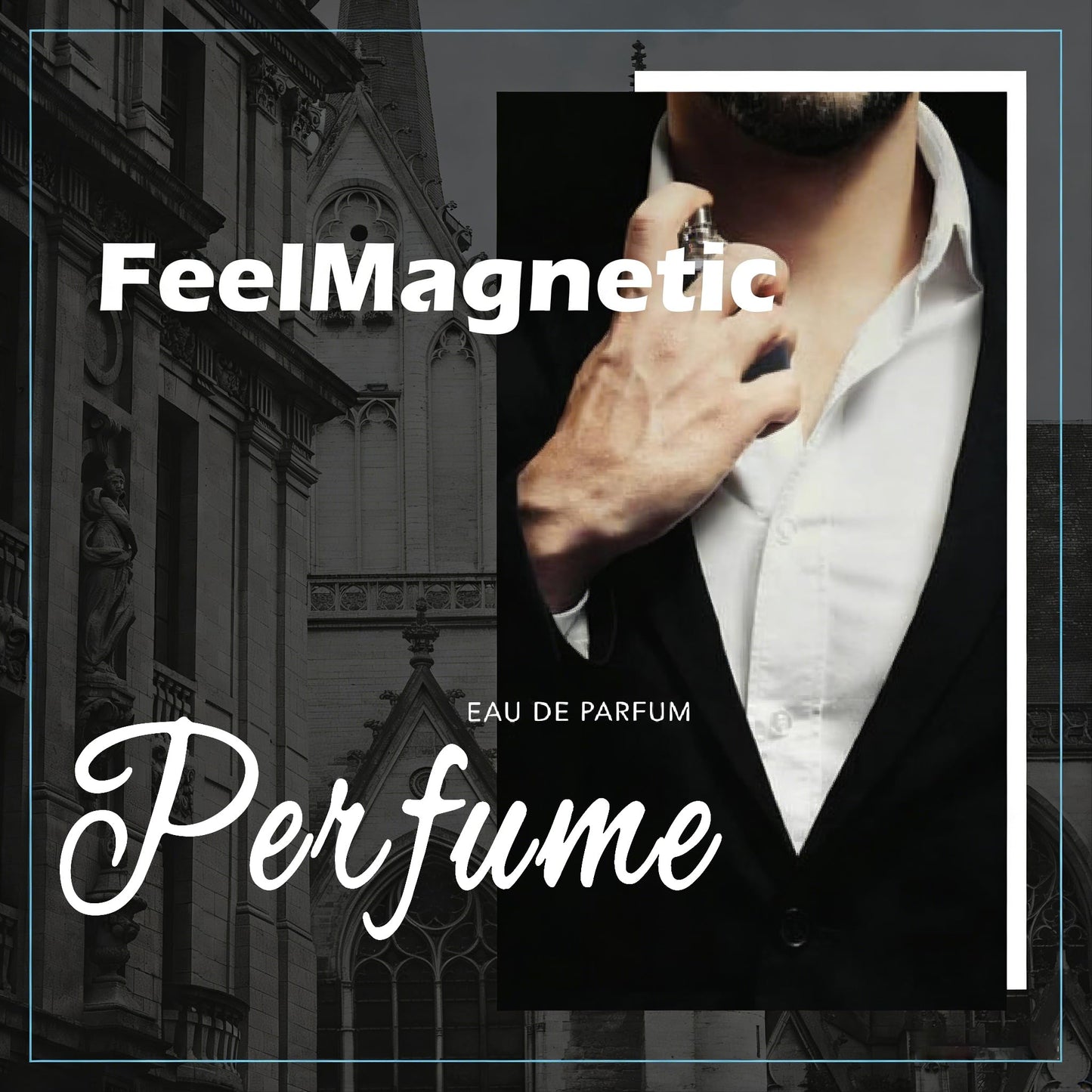 Long Lasting Pheromones-Infused Cologne for Men - 50ml