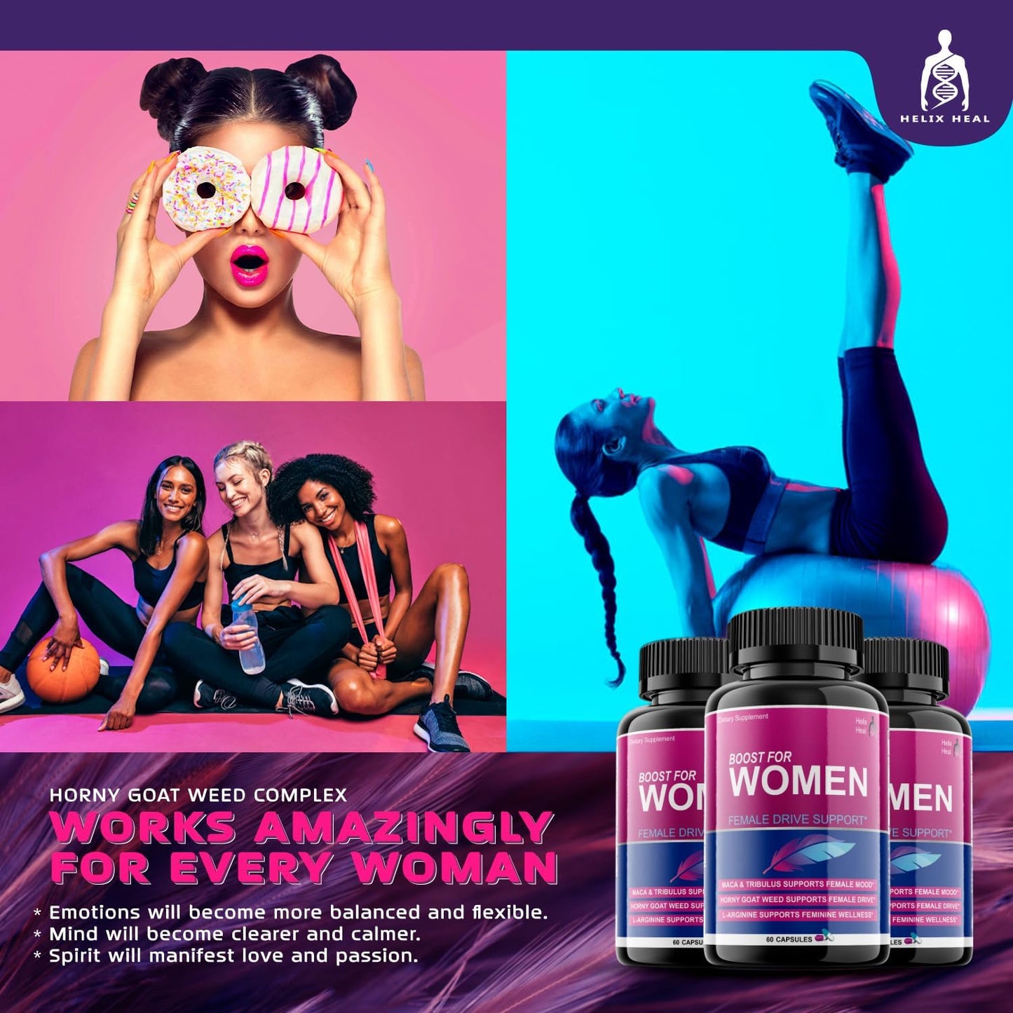 Potenciador de Libido Femenino – Excitación de Acción Rápida y Apoyo Hormonal