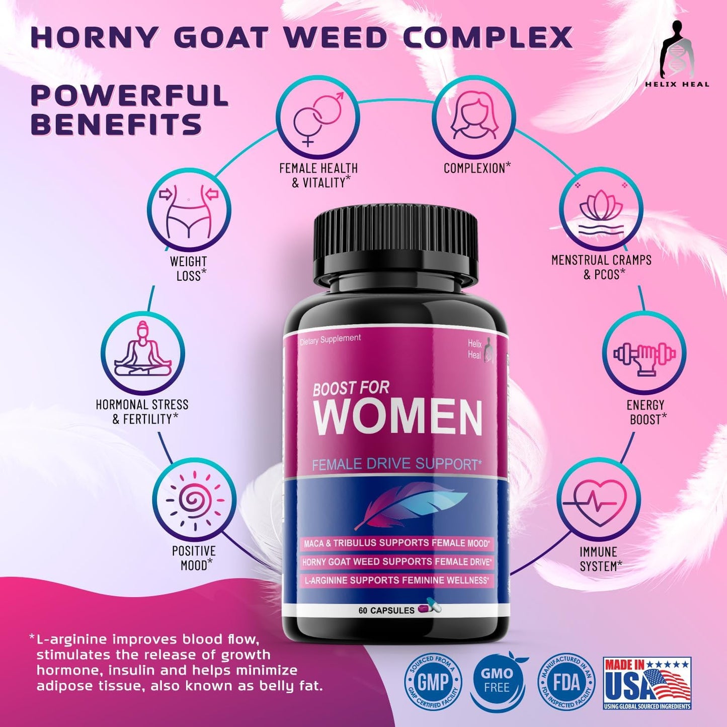 Potenciador de Libido Femenino – Excitación de Acción Rápida y Apoyo Hormonal