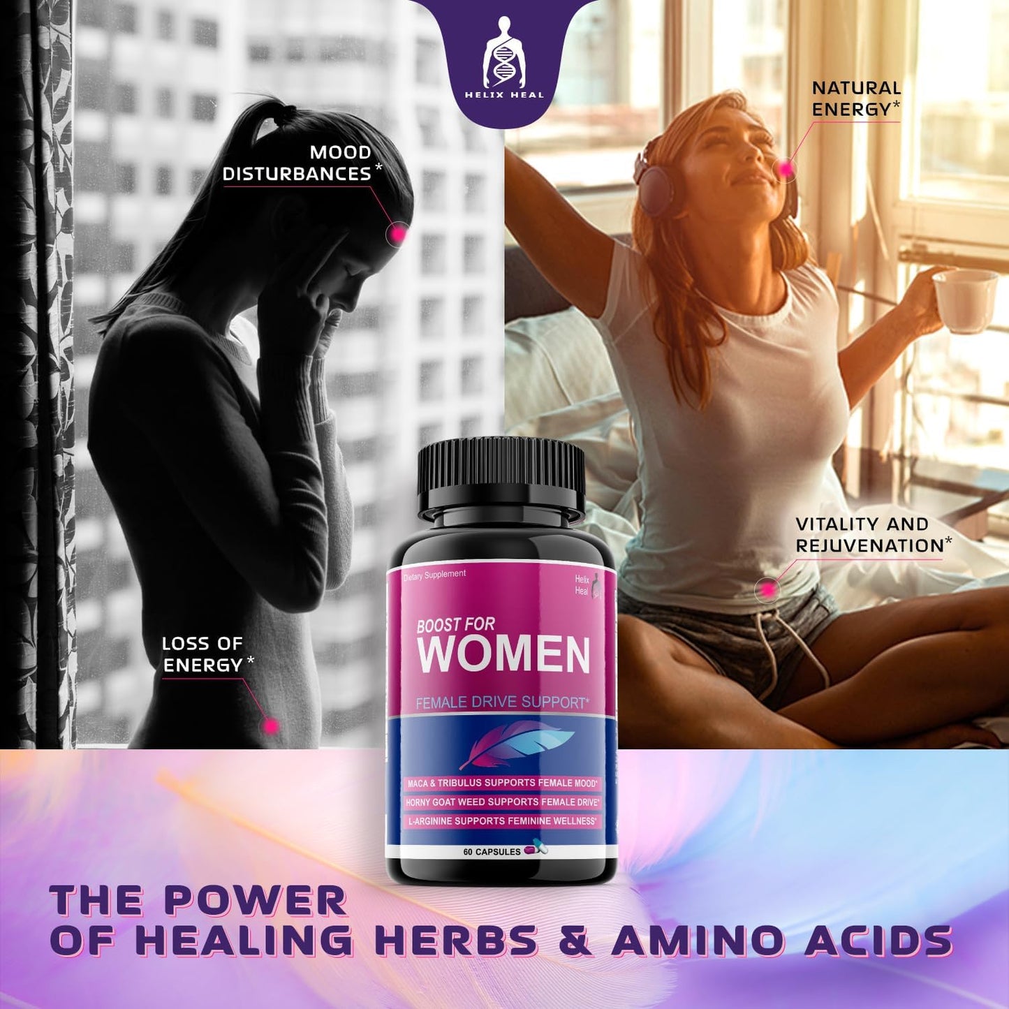 Potenciador de Libido Femenino – Excitación de Acción Rápida y Apoyo Hormonal