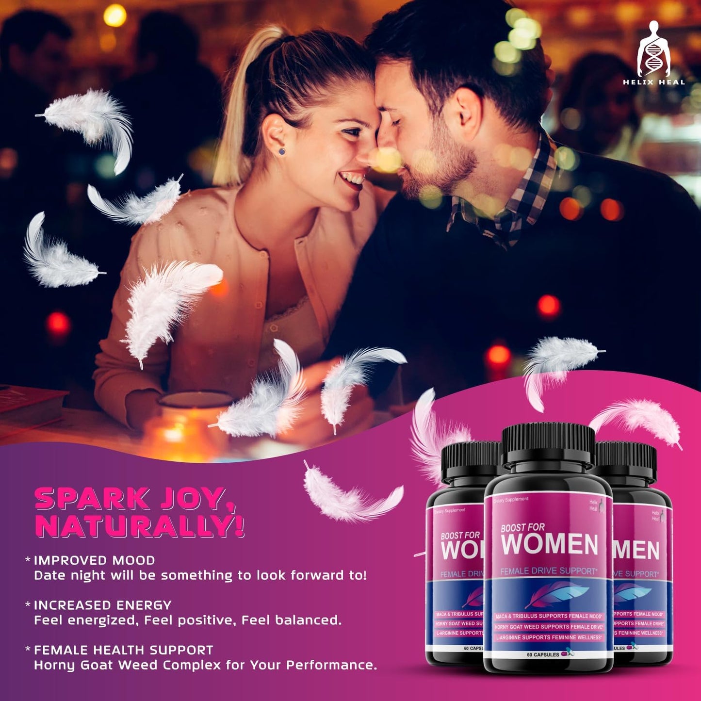 Potenciador de Libido Femenino – Excitación de Acción Rápida y Apoyo Hormonal