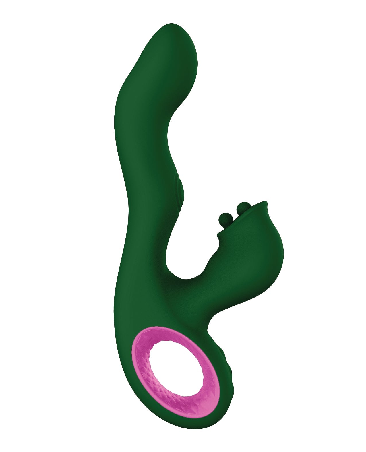 Vibrador conejito Femme Funn Pallina Triple Acción Verde