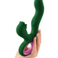 Vibrador conejito Femme Funn Pallina Triple Acción Verde