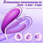 Vibrador ponible de doble extremo DualPulse 3 motores