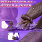 NyxoraDual Lengua Impulsora Dildo Calentado Vibrador Remoto 4 en 1
