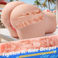 Torso de muñeca sexual ArcForm 18LB TPE de doble canal