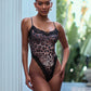 Fierce Leopard Print Teddy