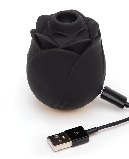 Vibrador Rosado de Corazones y Flores Cincuenta Sombras de Grey