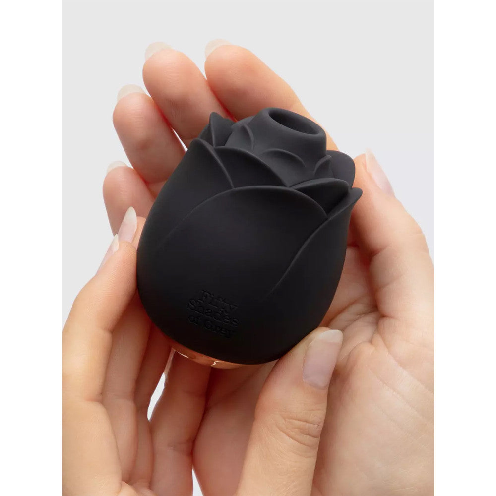 Vibrador Rosado de Corazones y Flores Cincuenta Sombras de Grey