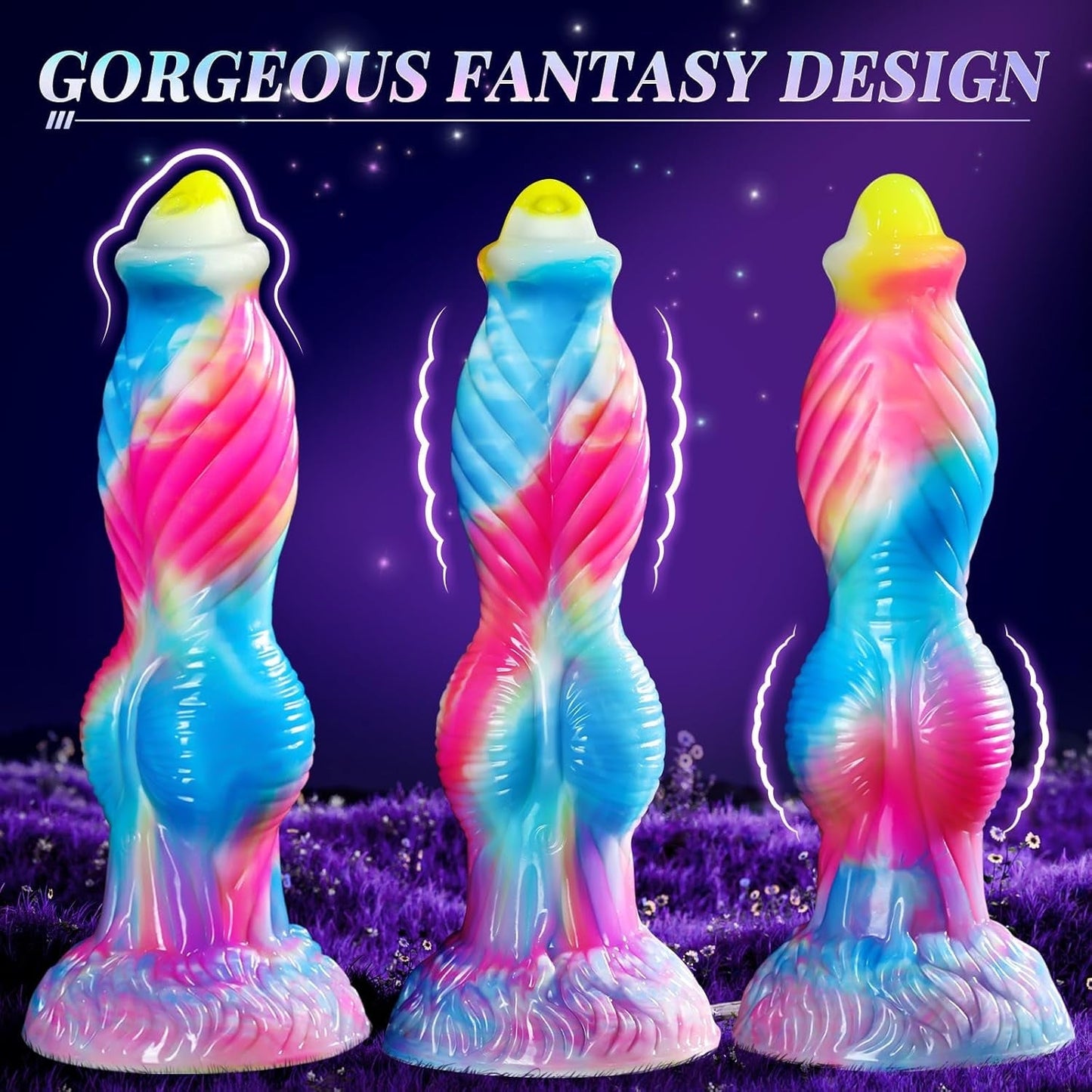FireBird App-Control Thrusting Fantasy Dildo 10.2"