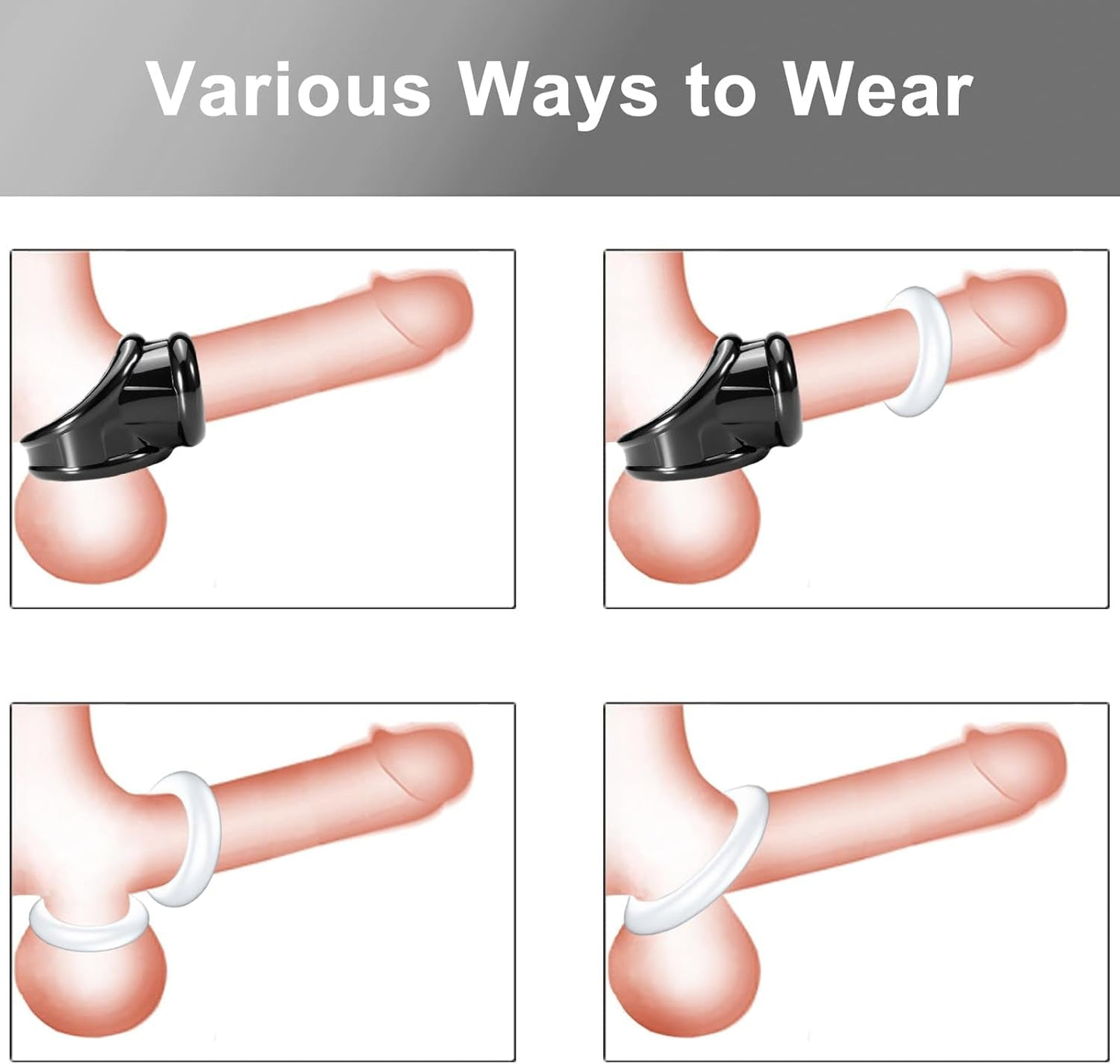 Anillo para el pene FirmFlex Ball Stretcher