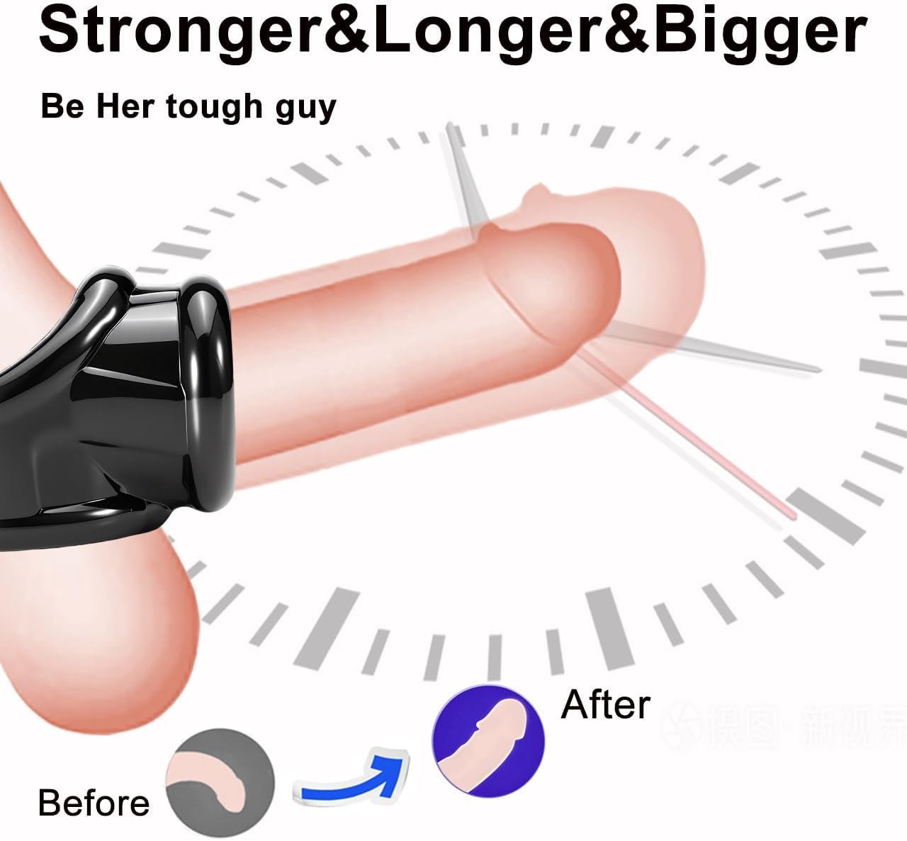 Anillo para el pene FirmFlex Ball Stretcher