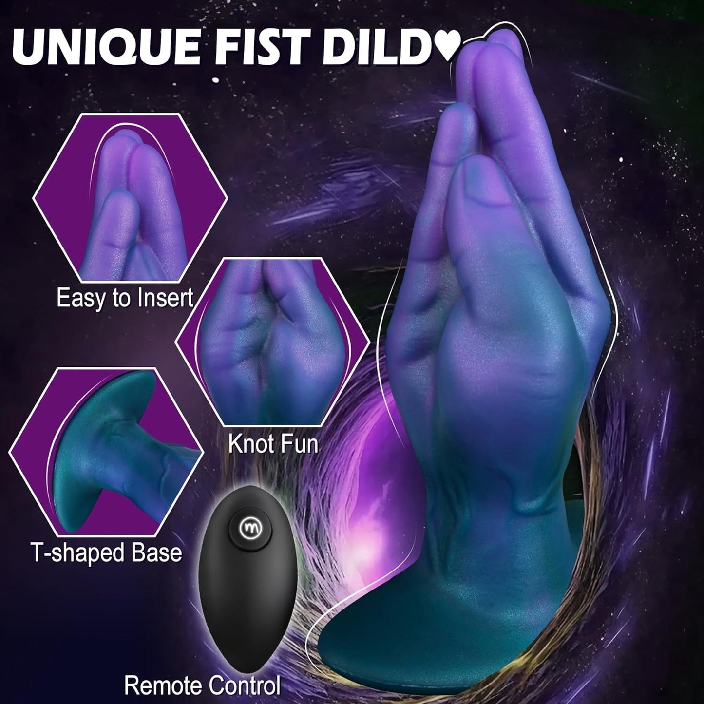 FistForce Gros Plug Anal Vibrant