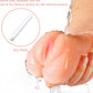 Masturbador de bolsillo FleshGrip 3 en 1 con tacto real