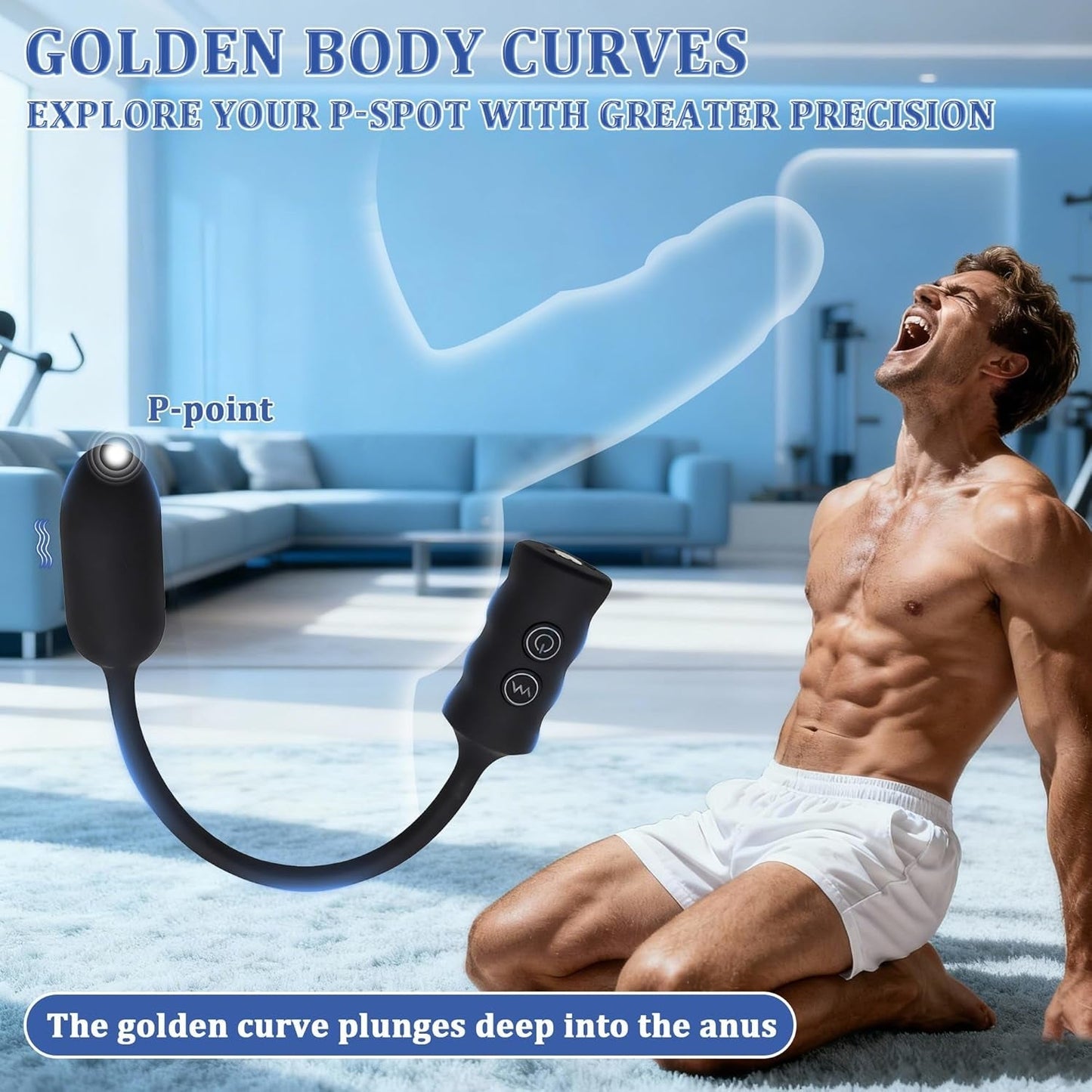 Vibrador flexible FlexCore para próstata y punto G