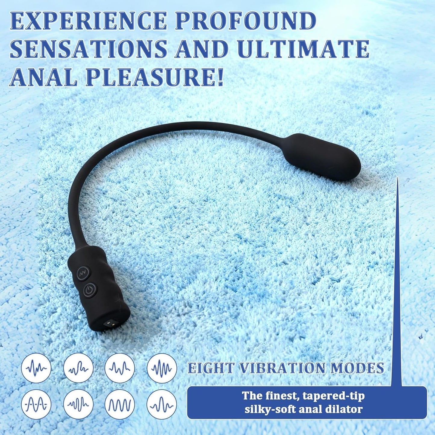 Vibrador flexible FlexCore para próstata y punto G