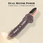 FlexDrive 9.8” Thrusting Vibrator Dildo
