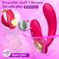 Vibrador de doble punta FlexDuo Wearable Strap-On