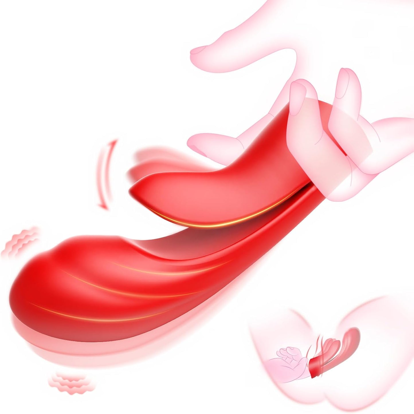 Vibrador de dedo de doble pulsación FlexFlick