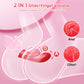 Vibrador de dedo de doble pulsación FlexFlick