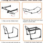 FlexFold Foldable Sex Chair with Dildo Stand