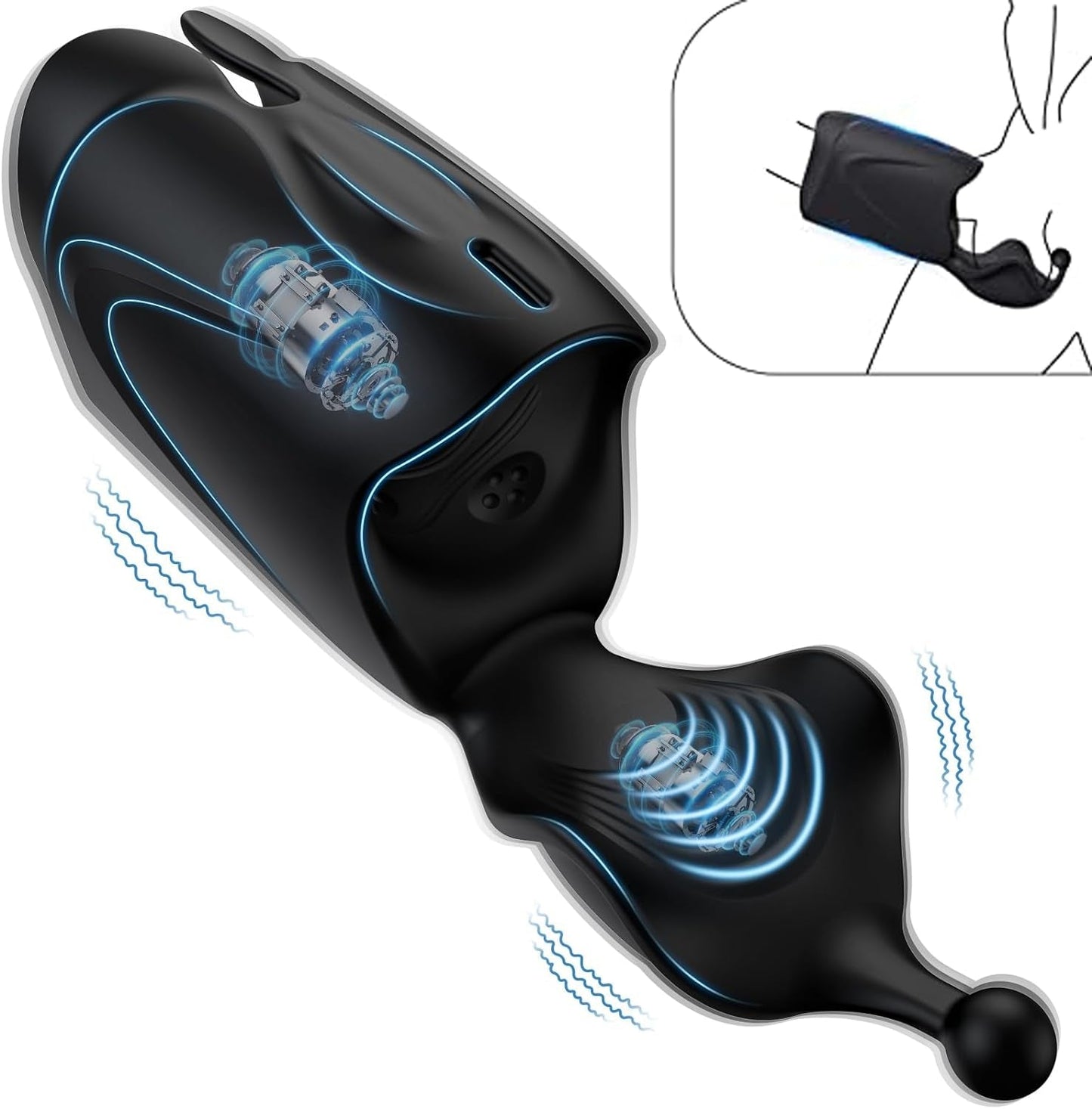 Vibrador Entrenador Masculino FlexGlide Estimulador del Glande