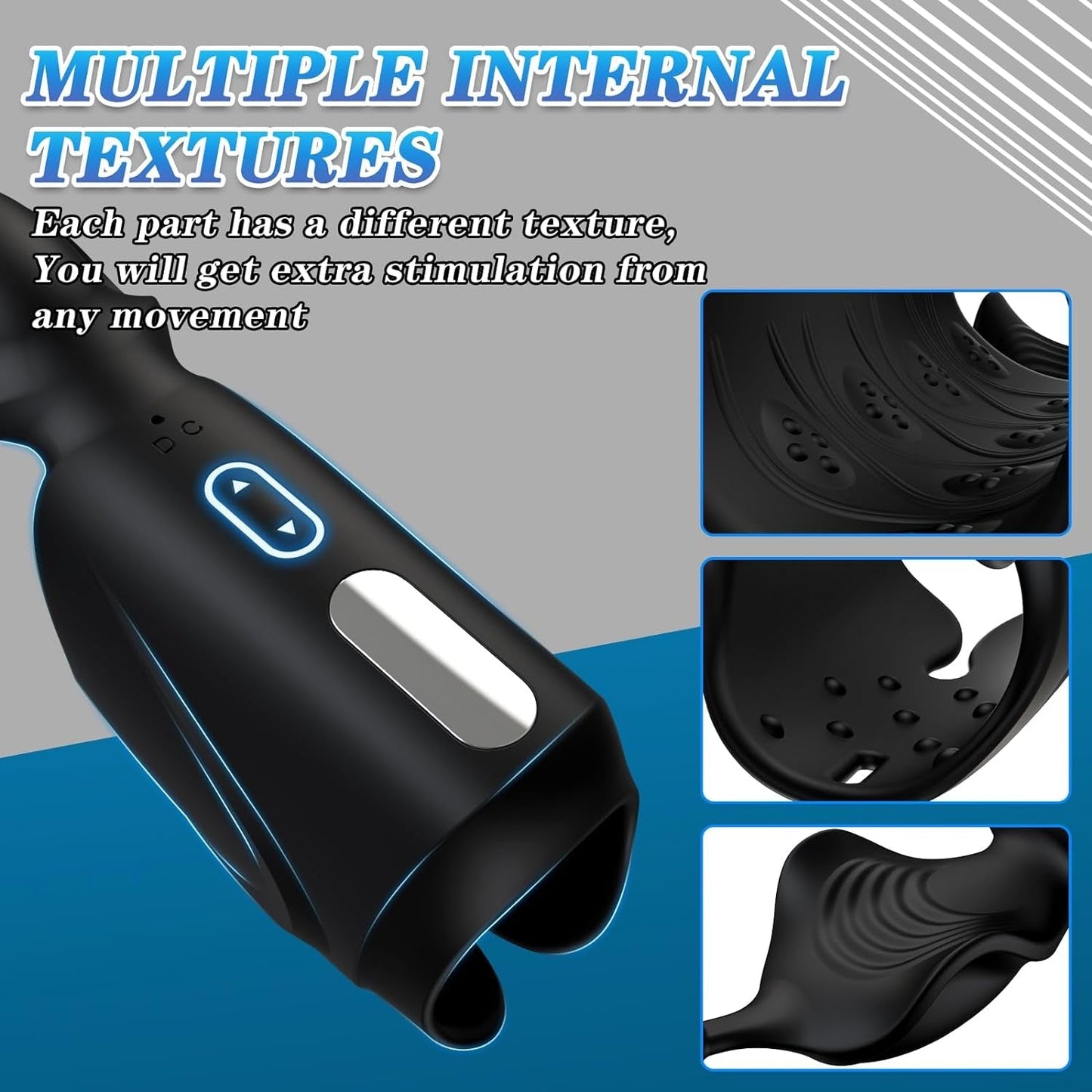 Vibrador Entrenador Masculino FlexGlide Estimulador del Glande