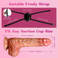 FlexMount Hands-Free Dildo Mount Saddle (Dildo Included)