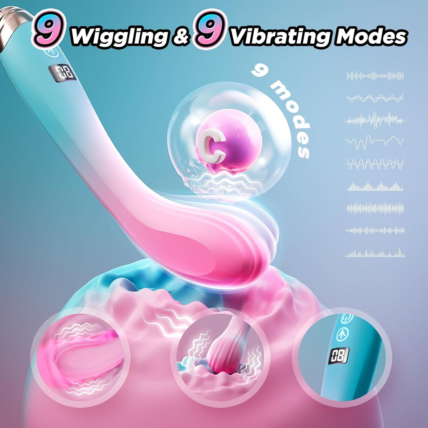 FlexTease Wiggling G-Spot Vibrator