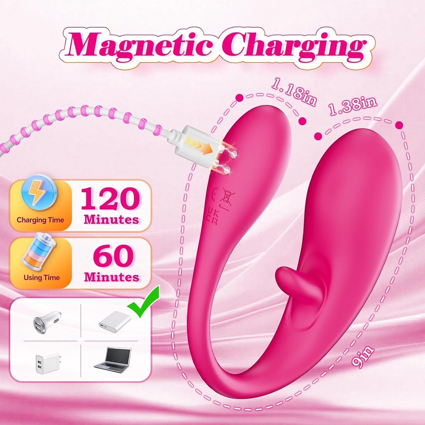 FlickWhisper App-Control Tapping Wearable Egg Vibrator