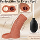 FlowFit Funda real para el pene con eyaculación - M