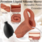 FlowFit Funda real para el pene con eyaculación - M