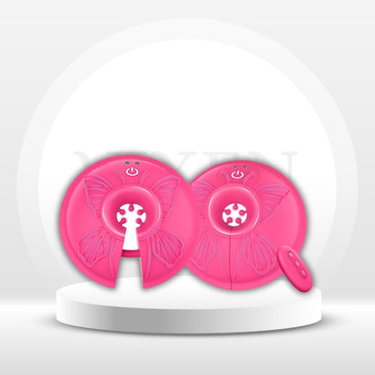 FlutterClamp Vibrating Nipple Clamps with App/Remote Control