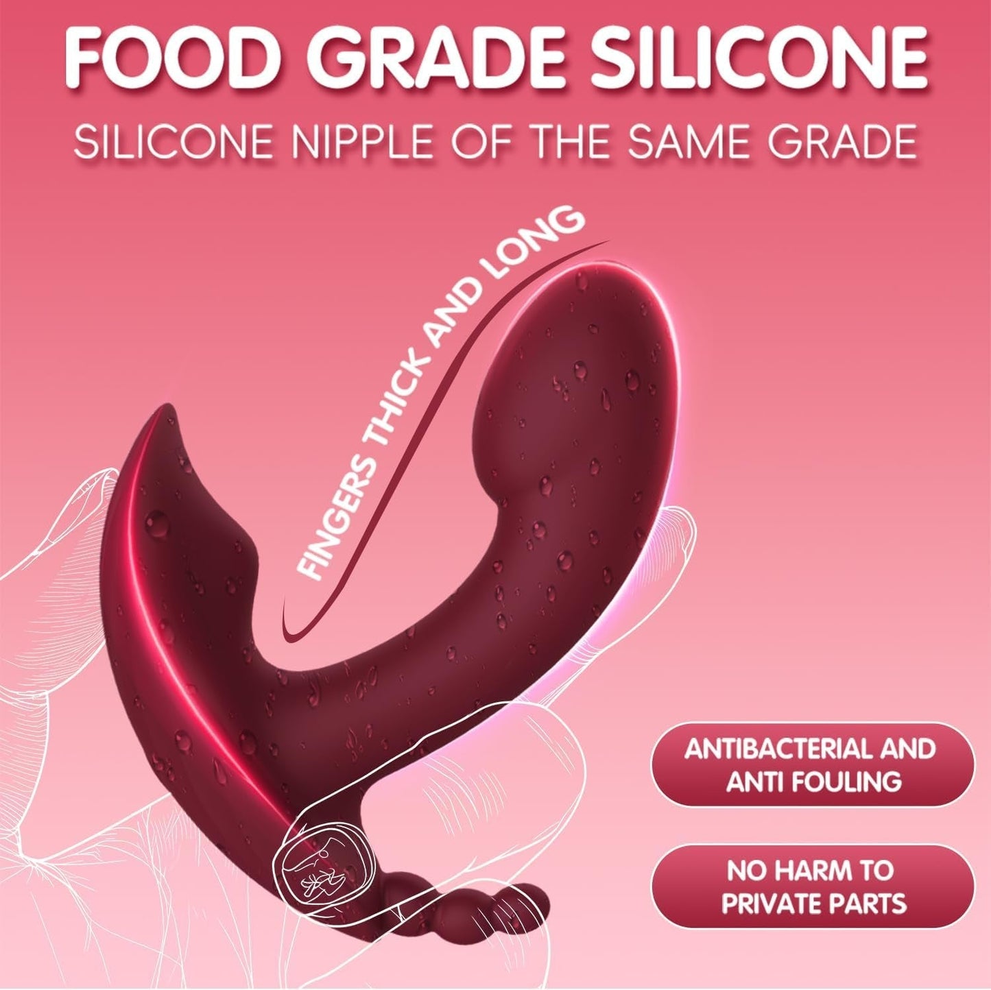 Vibrador Tanga de Triple Estímulo con Control de Aplicación FlutterLink