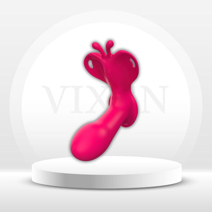 Vibrador de bragas manos libres FlutterThrust Butterfly
