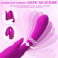 FlutterTongue Tongue Licking Rabbit Vibrator 12+12 Modes