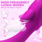 FlutterTongue Tongue Licking Rabbit Vibrator 12+12 Modes