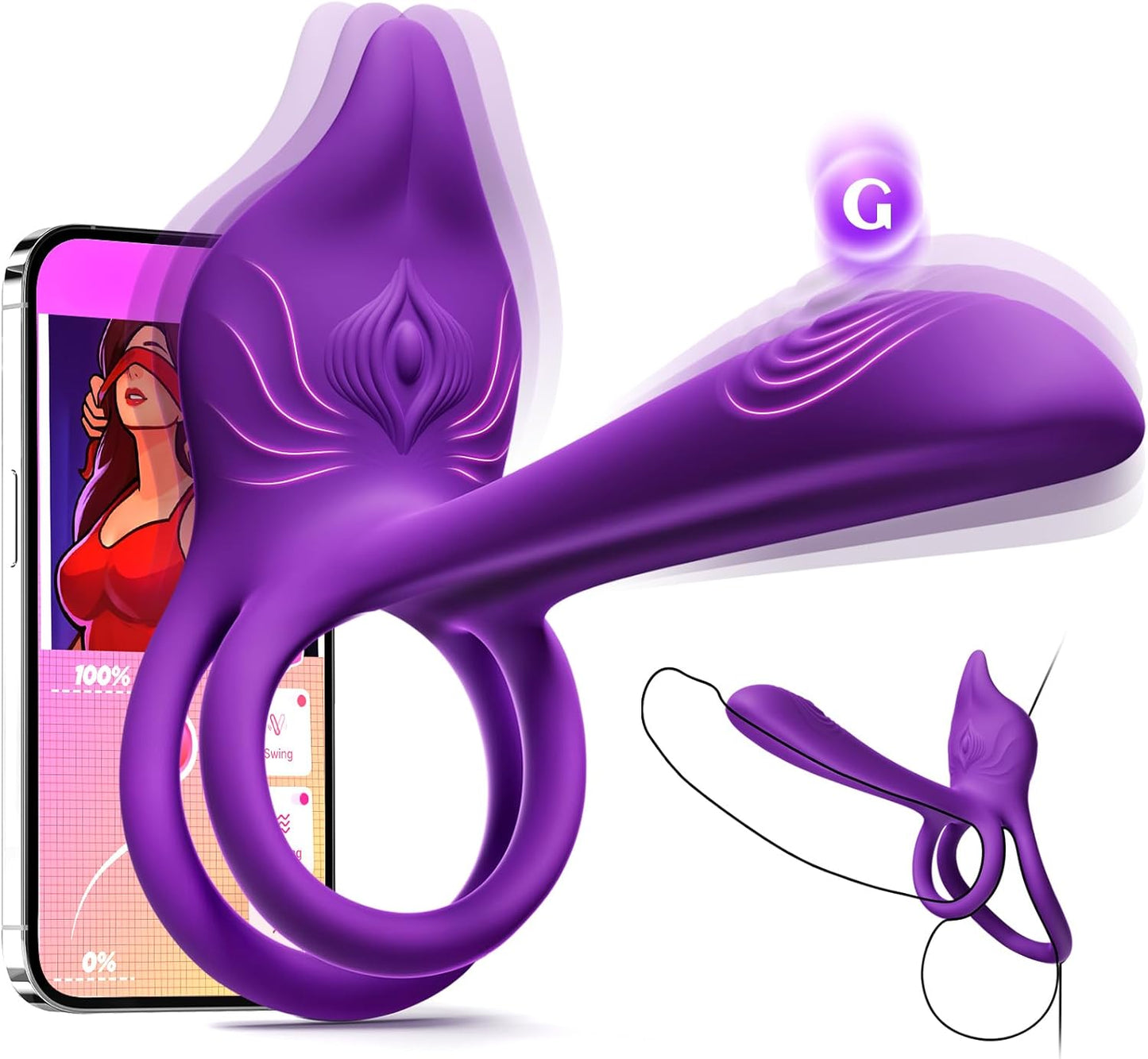 Anillo Vibrador para Parejas FoxPulse