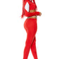 Red Mighty Power Superhero Costume