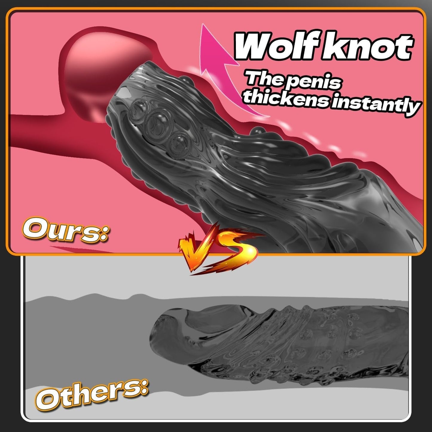 Extensor de pene de silicona FullLock Monster