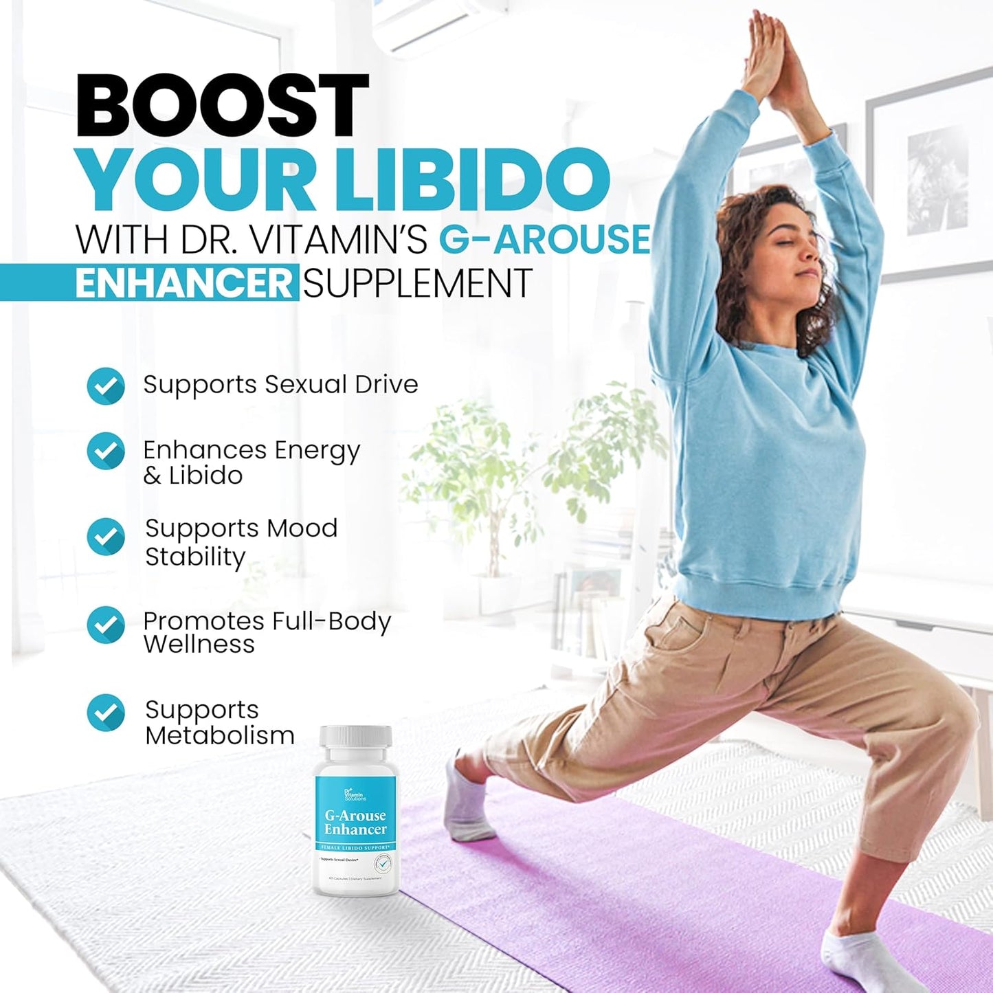 G-Arouse Enhancer for Women – Libido & Energy Support