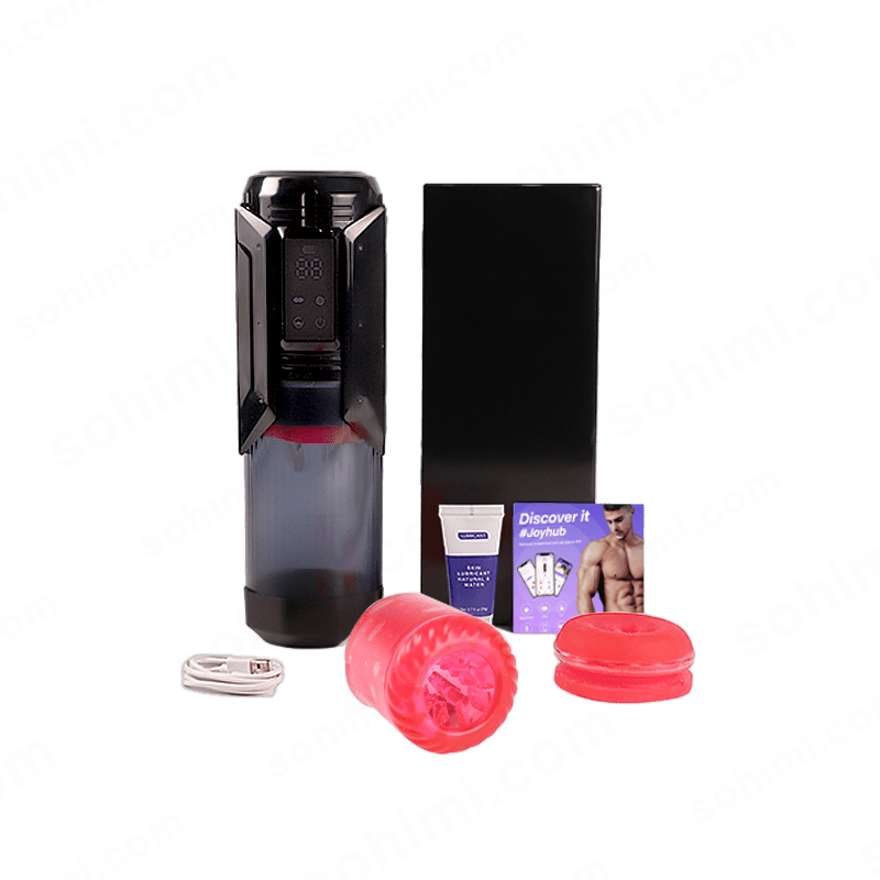 Gatling| Estimulador masculino de empuje y rotación con control por aplicación