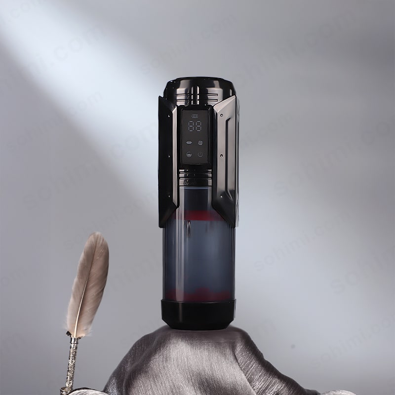Gatling| Estimulador masculino de empuje y rotación con control por aplicación