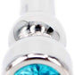 GemPlug Stainless Steel Gem Urethral Sound Penis Plug